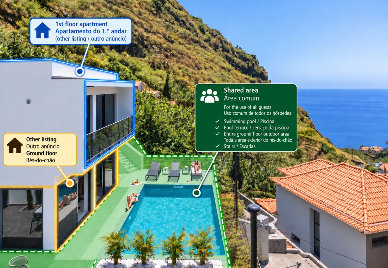 Apartamento em Ribeira Brava - Atlantic Pebble  APT II