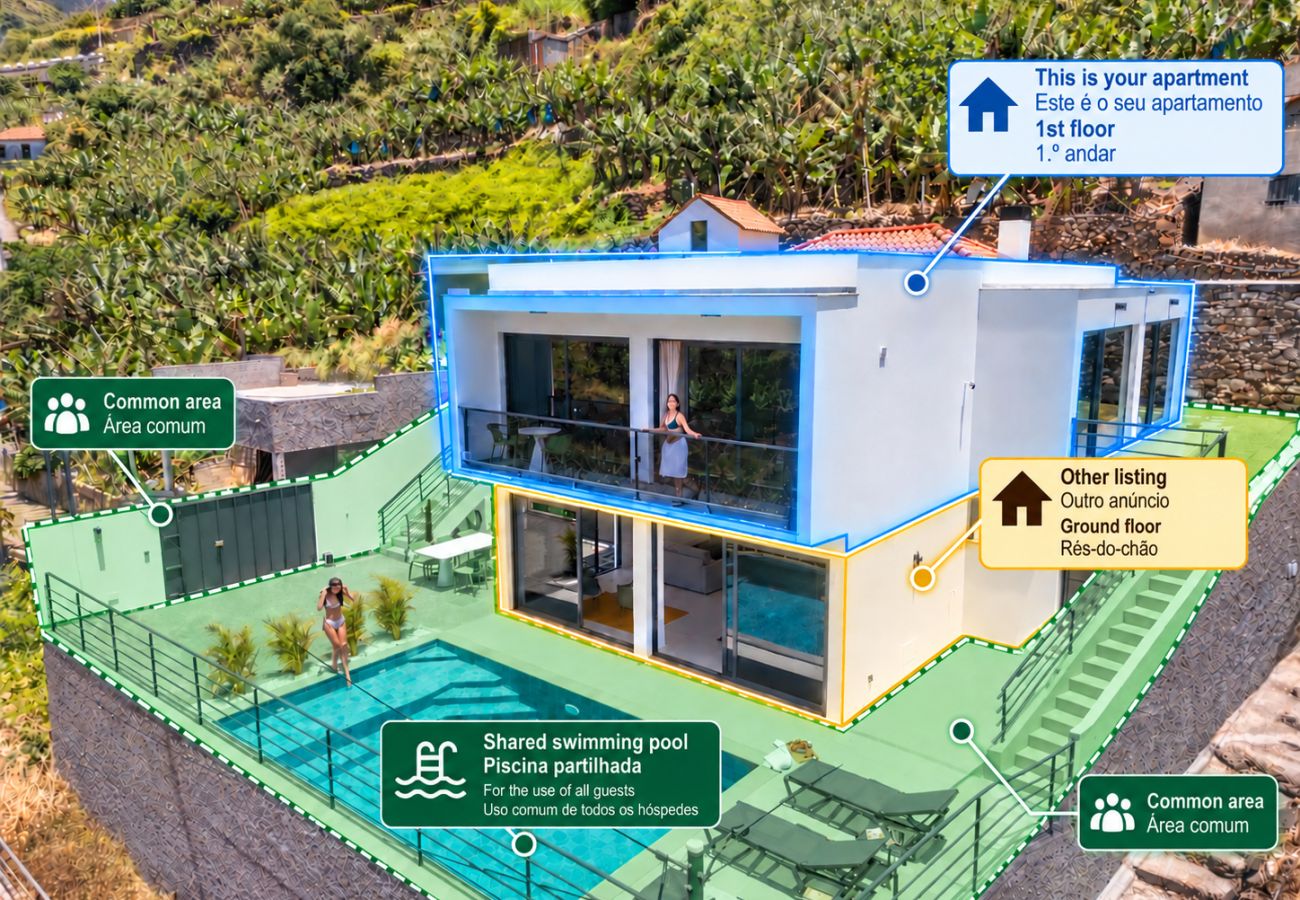 Apartamento em Ribeira Brava - Atlantic Pebble  APT II