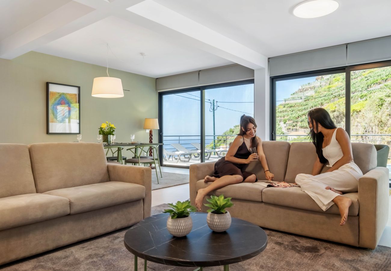 Villa in Ribeira Brava - Atlantic Pebble Villa