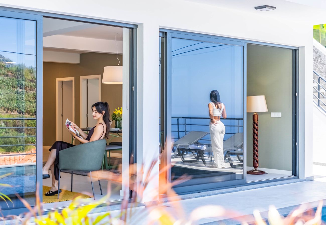 Villa in Ribeira Brava - Atlantic Pebble Villa