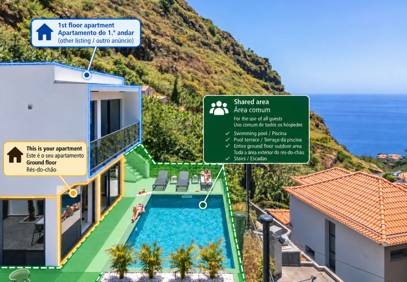 Apartment in Ribeira Brava - Atlantic Pebble APT I