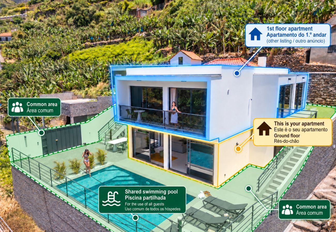 Apartment in Ribeira Brava - Atlantic Pebble APT I